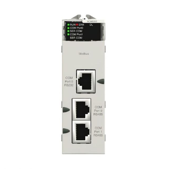 Aluminum Ethernet Network TCP/IP Module BMXNOE0100 Network Module, Modicon M340, Modbus/TCP, 1 X RJ45, Flash Memory Card