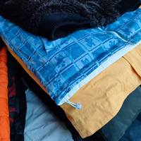 W12-1 Ldxq Vente en gros de vestes d'hiver d'occasion pour hommes, vêtements d'extérieur décontractés de seconde main pour adultes, tailles mixtes, qualité AA+, 30 pièces/boîte