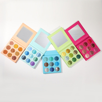 Ochan-palette d'ombres à paupières, Logo personnalisé, maquillage, étiquette privée, Pigment pailleté, Diy, vente en gros