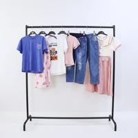 Vêtements d'été d'occasion pour enfants de haute qualité, directement de l'usine, assortiment de t-shirts, shorts et jupes, vente en gros pour la revente, modèle Gracer A30