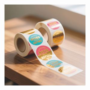 Neues Produkt Kraftpapier-Etiketten lasche für Honey Seal Jar - Product Image 3