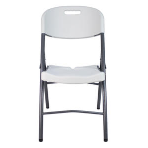 Juego de mesa de comedor redonda de 122cm de diámetro de fábrica <span class=keywords><strong>al</strong></span> por mayor, 6 sillas, mesa de comedor y sillas plegables de plástico - Product Image 4