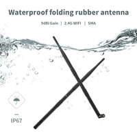 Antenne Wi-Fi extérieure sans fil étanche double bande 2,4 GHz 5,8 GHz, signal puissant 868 MHz 433 MHz, pour usine