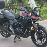 Moto d'aventure Suzuki DL250 V-Strom 250cc bicylindre refroidie par eau avec ABS pour longues distances en Asie centrale et en Afrique