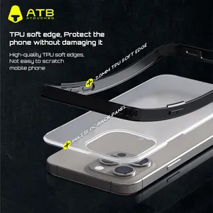 ATB 2024 Phone Case Hot INS Luxury Shockproof Soft Bumper Phone Holder Case For IPhone 11 12 13 14 Pro Max