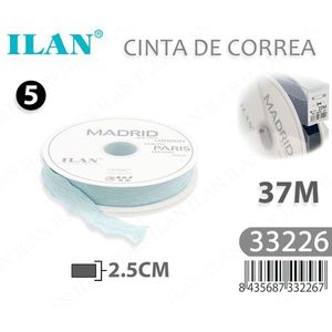 ILAN Nastro Decorativo 2.5Cm 37M Madrid Parigi Londra Tokyo Milano - Product Image 3