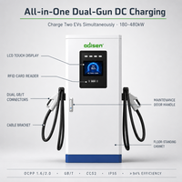 Nouveau chargeur rapide DC 180kW-480kW CCS2 double pistolet IP55 sur pied EVSE OCPP pour flotte de bus GBT