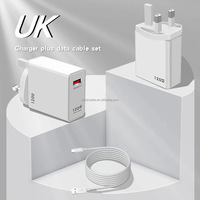 Chargeur rapide 120W pour Android, adaptateur universel USB, câble de charge rapide