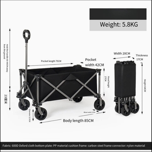 <span class=keywords><strong>Tienda</strong></span> <span class=keywords><strong>de</strong></span> <span class=keywords><strong>campaña</strong></span> portátil para exteriores <span class=keywords><strong>con</strong></span> carrito plegable y vehículo <span class=keywords><strong>de</strong></span> picnic, herramienta <span class=keywords><strong>de</strong></span> almacenamiento <span class=keywords><strong>de</strong></span> demolición rápida, contenedor enrollable personalizable OEM - Product Image 2