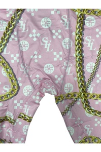 Caleçons courts personnalisés pour hommes, roses, imprimés, en polyester/coton, séchage rapide, avec motif, taille mi-haute, coupe élastique - Product Image 6