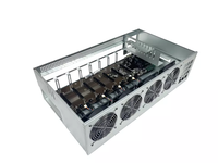 Tout nouveau boîtier GPU pour 8 cartes 12 cartes, boîtier de serveur d'ordinateur avec ventilateur de carte mère