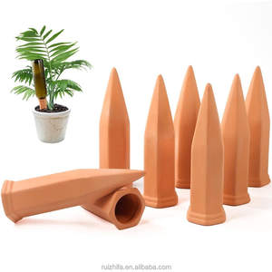 Dispositivos de Riego Automático RZF de Terracota Natural, 2 Diámetros, Púas de <span class=keywords><strong>Autorriego</strong></span> <span class=keywords><strong>para</strong></span> Plantas, Riego <span class=keywords><strong>para</strong></span> Jardín y <span class=keywords><strong>Vacaciones</strong></span> - Product Image 2