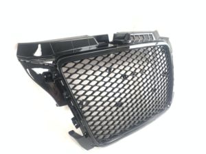 Grille de radiateur noir brillant véritable Sportback <span class=keywords><strong>RS3</strong></span> <span class=keywords><strong>LOOK</strong></span> GRILL <span class=keywords><strong>8P</strong></span> 2008-2012 pour <span class=keywords><strong>A3</strong></span> <span class=keywords><strong>8P</strong></span> - Product Image 2
