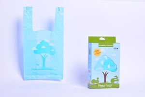 Bolsas Biodegradables Certificadas para Excremento de Perro, Personalizables, Compostables, con Empaque Personalizado, OEM ODM - Product Image 2