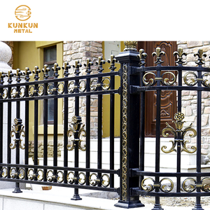 Trung Quốc của sân ngoài trời trang trí đúc nhôm kim loại hàng rào Bài Mũ không đào nhà cửa và hàng rào lan can tấm - Product Image 4