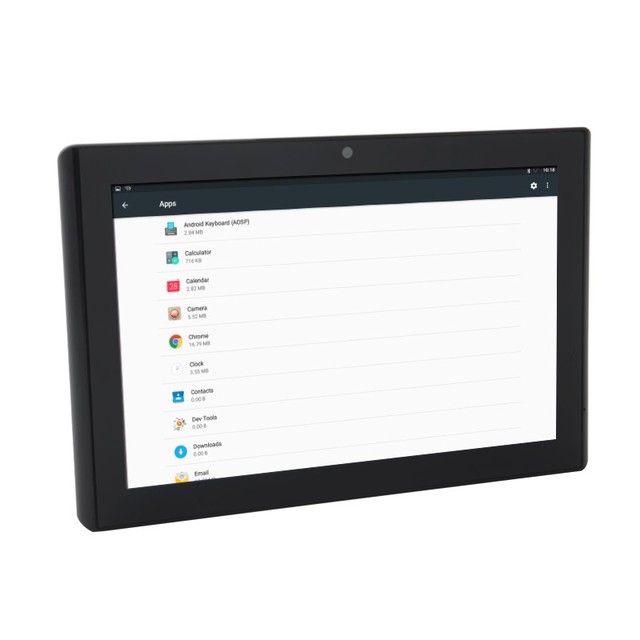 YC-1066 Industrial Use Allwinner Processor Poe Compatible 10 Inch RJ45 Quad Core Wall Mount Tablet