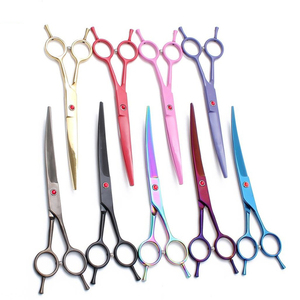 Ciseaux de coiffure professionnels en acier inoxydable, lame tranchante, manche moyen, pour droitiers, ciseaux de coupe de cheveux pour salon - Product Image 6