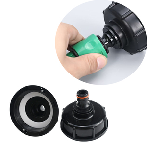 1/2 "3/4" IBC Tote thùng hóa chất tấn phụ kiện container với núm vú nhỏ và đầu nối ống vườn - Product Image 5