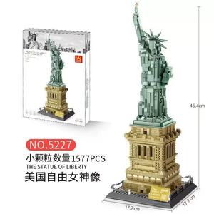 Wange 5227 các bức tượng của tự do thế giới xây dựng trang trí sáng tạo <span class=keywords><strong>mini</strong></span> xây dựng khối nhựa đồ chơi Quà tặng cho trẻ em trai - Product Image 3