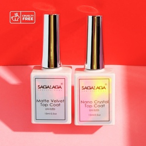 SAGALAGA 15ML Esmalte de Uñas en Gel UV con Acabado Mate, Capa Superior de Terciopelo Mate, de Larga Duración, Secado Rápido, para Salón - Product Image 4