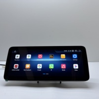 Écran tactile 12,3 pouces avec système d'exploitation Linux, CarPlay sans fil et Android Auto pour Mercedes-Benz Classe C W204/C204/S204 GLC W205 X253 (2011-2019)