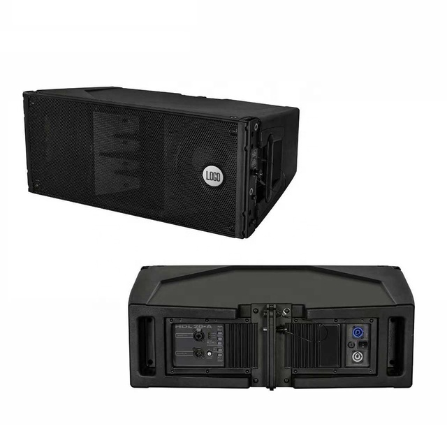 HDL20A/HDL18AS Professional Audio System New Active Outdoor Stage Line Array Plastic Speakers Dual 10-Inch for Video & Lighting