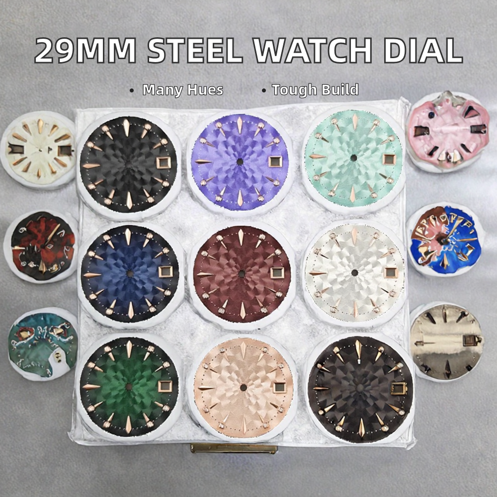 custom watch dial detail