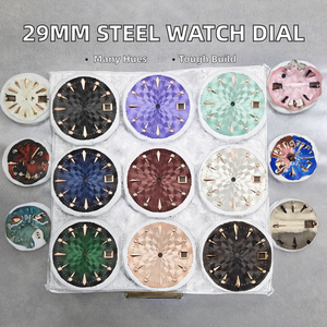 NH35/NH36 무브먼트용 29mm 스테인리스 스틸 시계 다이얼 교체 부품 - Product Image 2