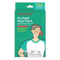 Patch nasal Yukazan pour adultes contre la grippe, 6 unités, extrait de bambou, patch d'aromathérapie pour un confort nocturne, durée de conservation de 3 ans