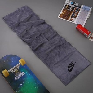 <span class=keywords><strong>Serviette</strong></span> de sport en microfibre à logo personnalisé, <span class=keywords><strong>couleur</strong></span> unie, séchage rapide, pour la remise en forme, le yoga, l'entraînement, vente en gros - Product Image 2