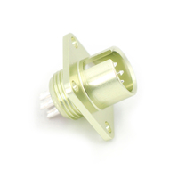 Conector PC-B Estándar Ruso, Conector Macho de 4 Pines Sin Carcasa Trasera