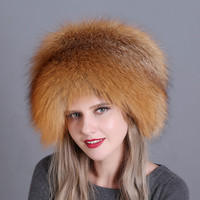 Chapeau de trappeur en fourrure de renard, fourrure blanche argentée, chapeau d'hiver avec queue, imprimé dessiné à la main, unisexe, temps froid
