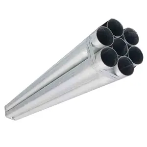 Produttore ERW tubo in acciaio saldato/programma 40 tubo in acciaio zincato