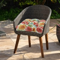 Coussin de chaise en rotin pour l'extérieur et l'intérieur, design à pois en forme de U, imperméable et résistant aux UV, design personnalisable
