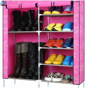 <span class=keywords><strong>Scarpiera</strong></span> Portatile in Metallo e <span class=keywords><strong>Plastica</strong></span> Compatta per Casa - Product Image 3