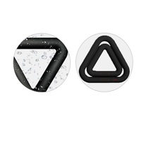 Haltères triangulaires antidérapants en silicone, légers et durables, pour la musculation, le Pilates et le fitness à domicile – Nouveauté