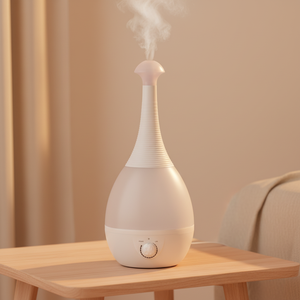 Humidificador Ultrasónico Eléctrico de Aromaterapia 2026 del Fabricante, el Mejor, con 1 Año de Garantía, Bajo Ruido, <span class=keywords><strong>para</strong></span> Piel Seca, <span class=keywords><strong>Alergias</strong></span> y Uso Doméstico - Product Image 1