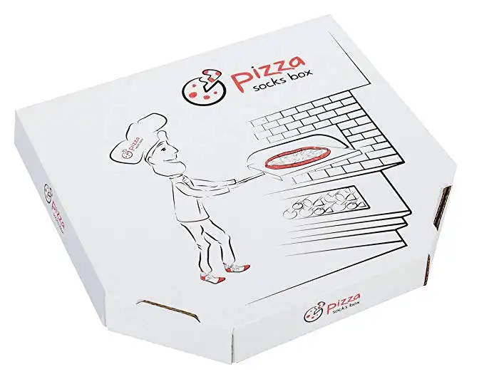 Hộp Bánh Pizza Trắng Các Tông Trắng Giá Rẻ Để Giao Hàng