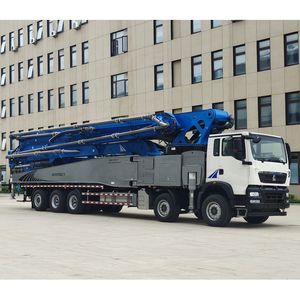 Pompe à béton JIUHE, châssis Howo, camion pompe 70m, prix du camion pompe à béton, ciment, béton - Product Image 1
