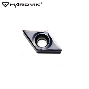Độ chính xác hardvik CCGT060201-DQ chống chip rãnh Carbide chèn CNC công cụ máy tiện tùy chỉnh OEM bán kính nhỏ bị gián đoạn cắt - Product Image 3