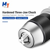 Porte-mandrin auto-serrant sans clé MT BT40 APU16 3-16mm 40Cr nitridé, outil d'alésage à trois mors haute concentricité CNC