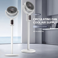 Nouveau ventilateur de circulation d'air 2026, ventilateur sur pied domestique, ventilateur intelligent silencieux avec télécommande