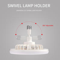 Lampe silencieuse de ventilateur de plafond de conception moderne avec des lumières de la télécommande LED ventilateur d'aromathérapie de ménage en gros pour l'usage de salon
