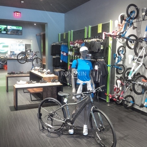 Estante de Exhibición de Pared para Tienda de Bicicletas de Montaña de Madera, Escaparate para Tienda de Bicicletas Eléctricas, Mueble de Decoración, Soporte de Exhibición para Tienda de Ciclismo - Product Image 6