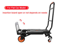 Chariot en aluminium de camion de main de plate-forme se pliante portative pliable légère extérieure Offres Spéciales de sécurité - Product Image 3