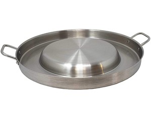 Wok Mexicano Cóncavo o Convexo de Acero Inoxidable de Alta Resistencia, Comals para Tacos CUSSFP-0154/0254 CDSSFP-0040/0057 Inoxi - Product Image 1
