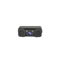 Caméra de recul 12V étanche pour véhicule, mini-radar de stationnement haute définition trois-en-un, unité intégrée pour vision automobile