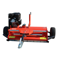 Tondeuse à fléaux ATV Mulcher Tondeuse à fléaux remorquée motorisée avec moteur à essence pour Quad