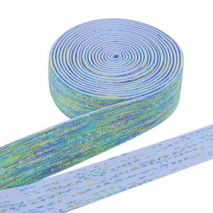 Custom ODM 1 Inch 1.5 Inch Nylon Rubber Reusable Woven Jacquard Elastic Waistband Webbing Band Tape - Product Image 5