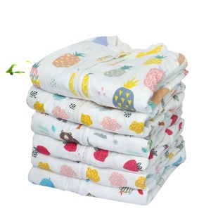 <span class=keywords><strong>Saco</strong></span> de <span class=keywords><strong>Dormir</strong></span> para Bebé de Algodón Puro, Transpirable, Antibacteriano, para Todas las Estaciones, de 6 Capas de Gasa, con Piernas Separadas y Protección Antipatadas, con Mangas Desmontables - Product Image 5